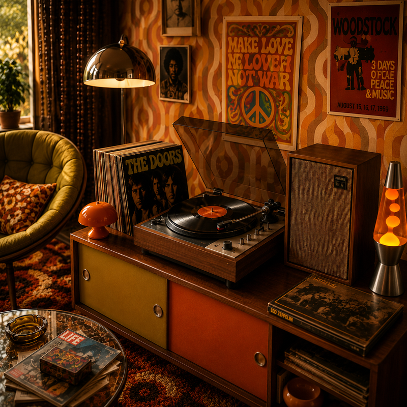 Platine vinyle vintage