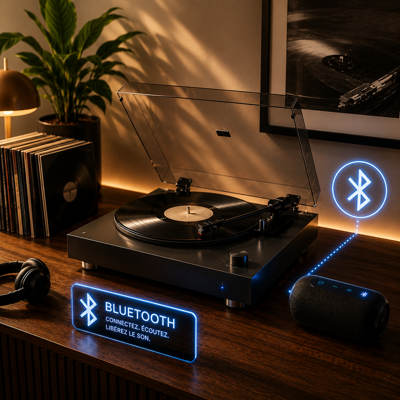 Platine vinyle Bluetooth