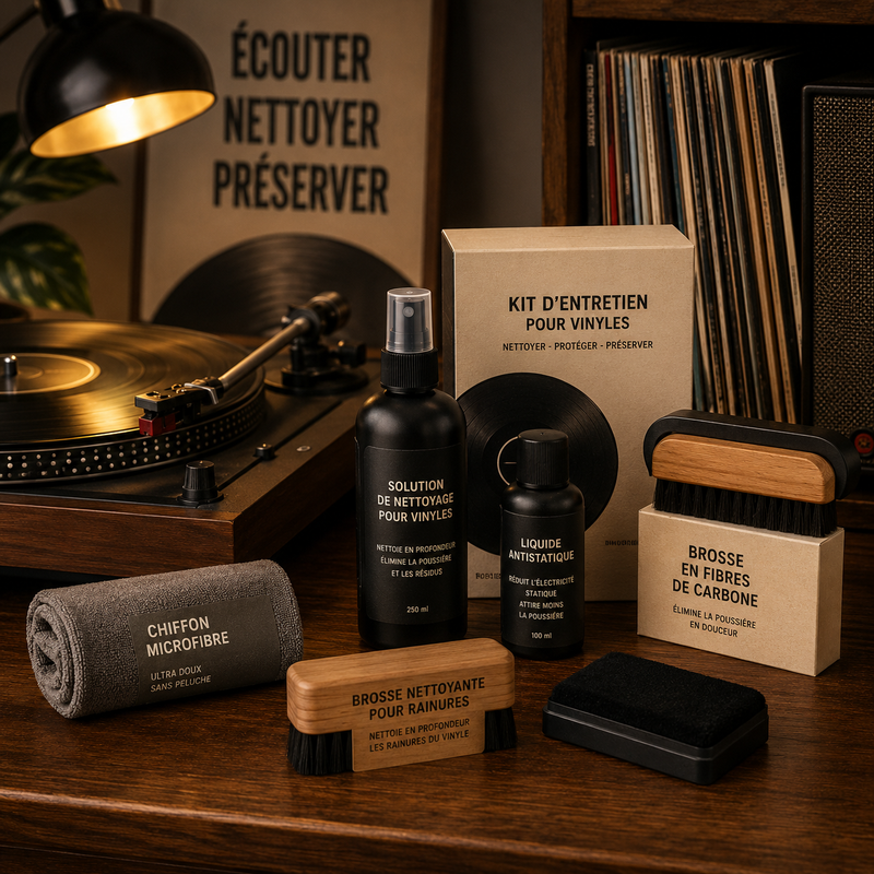 Kit & entretien nettoyage vinyle