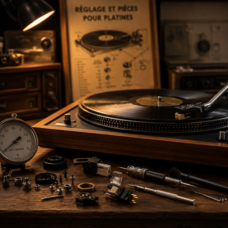 Reglage & pieces platine