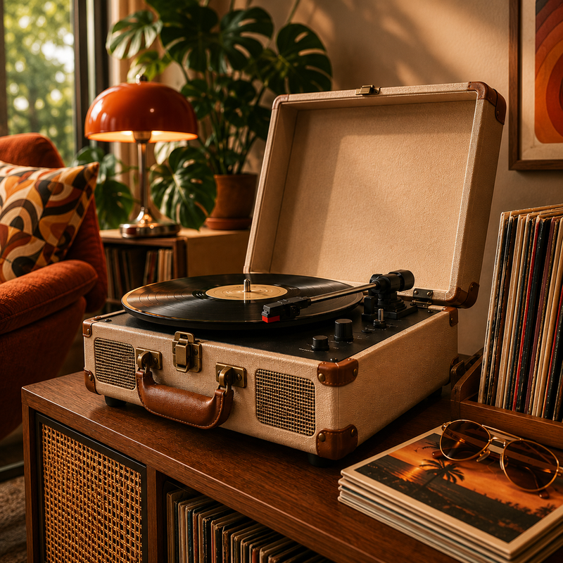 Platine vinyle valise