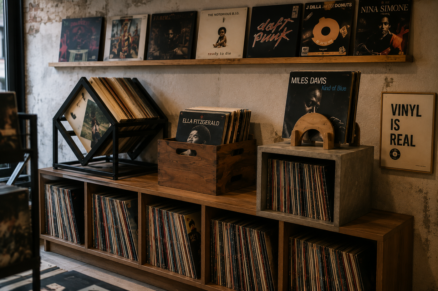 Rangement vinyle