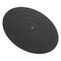 Couvre-plateau Vinyle Caoutchouc (Slipmat) - Noir | Kaddanse