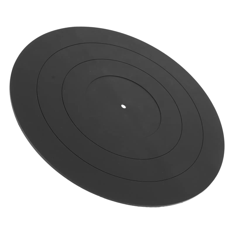 Couvre-plateau Vinyle Caoutchouc (Slipmat) - Noir | Kaddanse