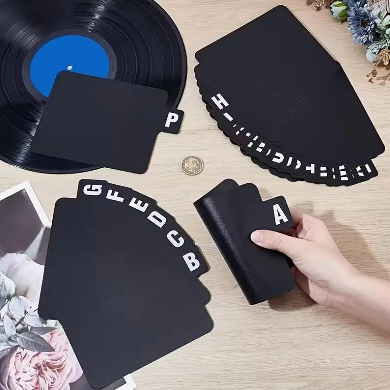 Intercalaires Alphabetiques A-Z pour Vinyles | Kaddanse