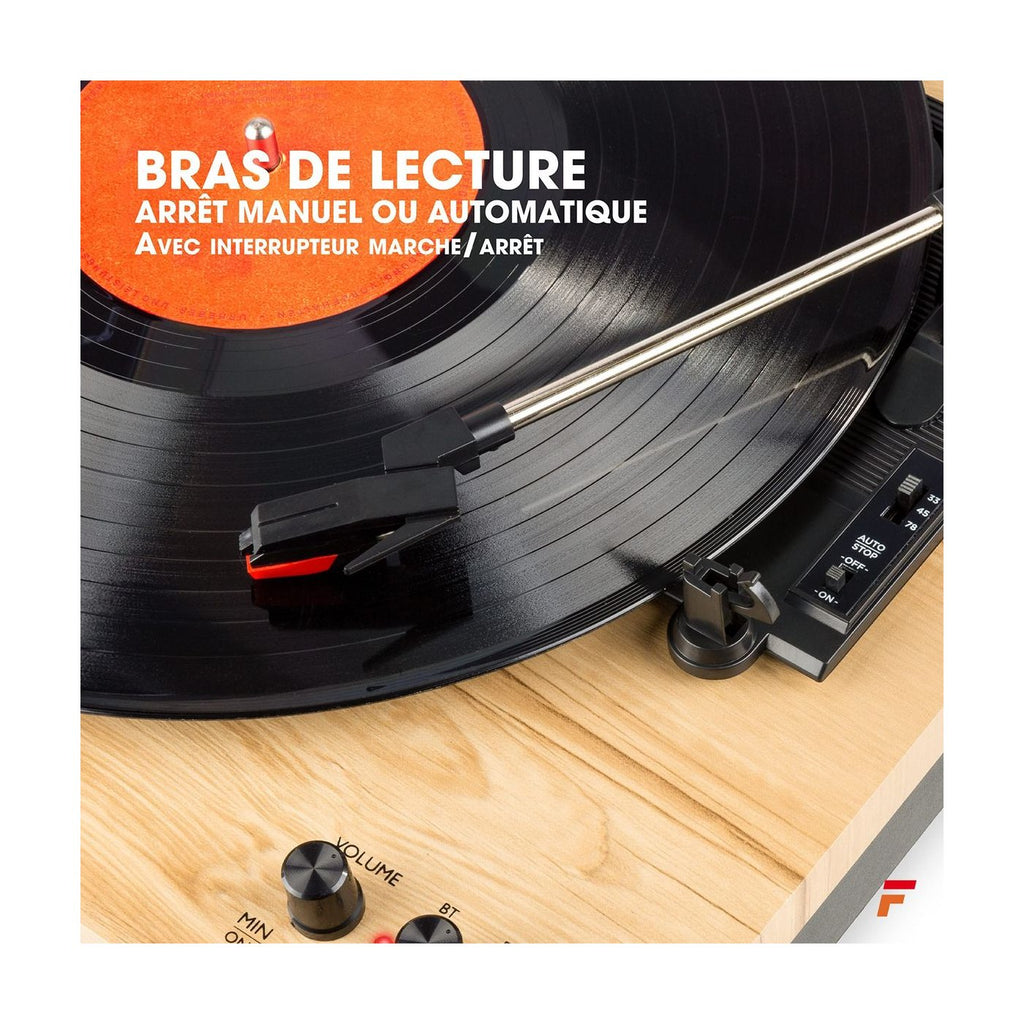 Platine Bluetooth avec 2 Haut-Parleurs Stéréo — vue 10 | Kaddanse