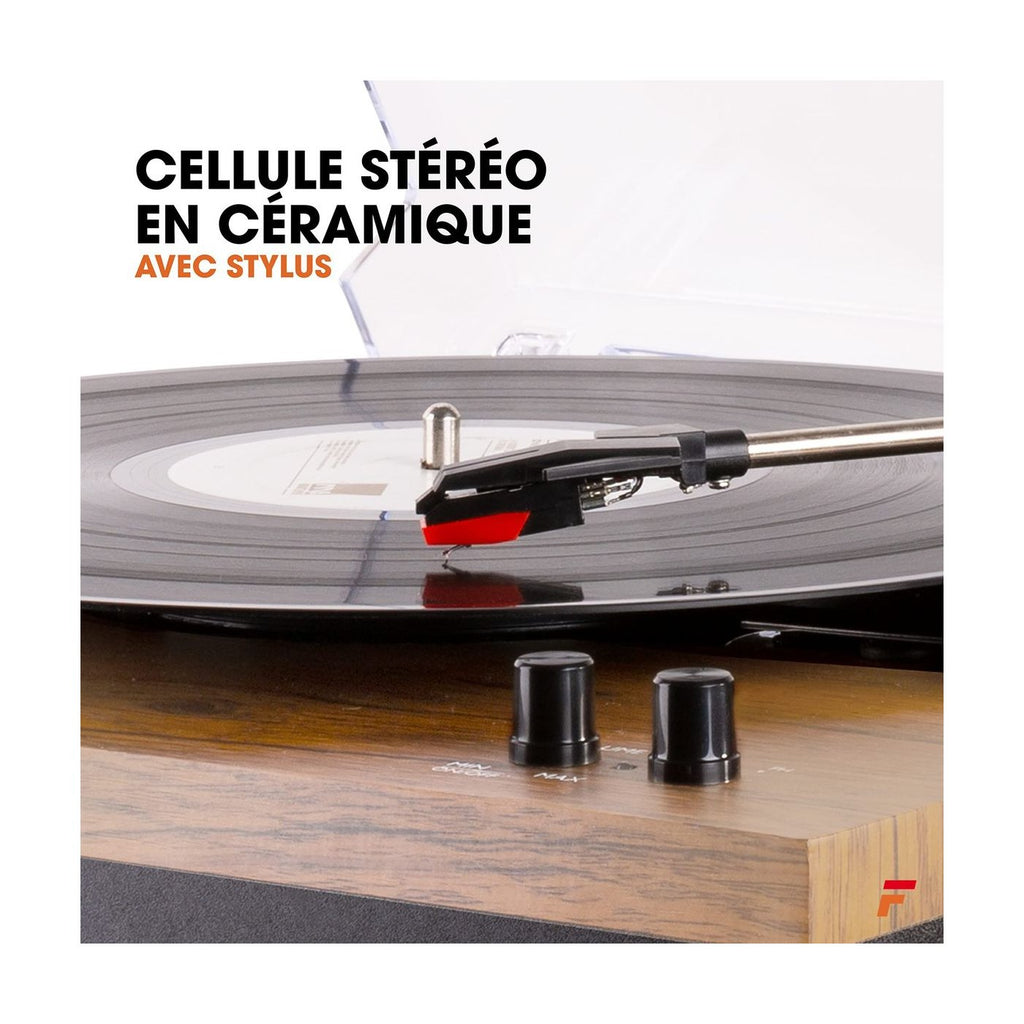 Platine Bluetooth avec 2 Haut-Parleurs Stéréo — vue 11 | Kaddanse