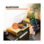 Platine Bluetooth avec 2 Haut-Parleurs Stéréo — vue 8 | Kaddanse