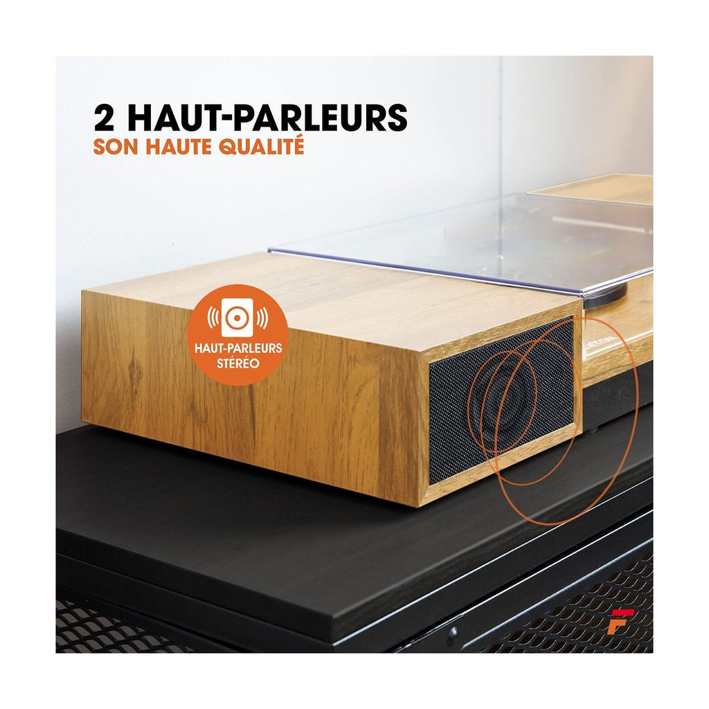 Platine Bluetooth avec 2 Haut-Parleurs Stéréo — vue 9 | Kaddanse