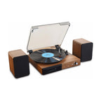 Platine Vinyle à Arrêt Automatique Marron | Kaddanse