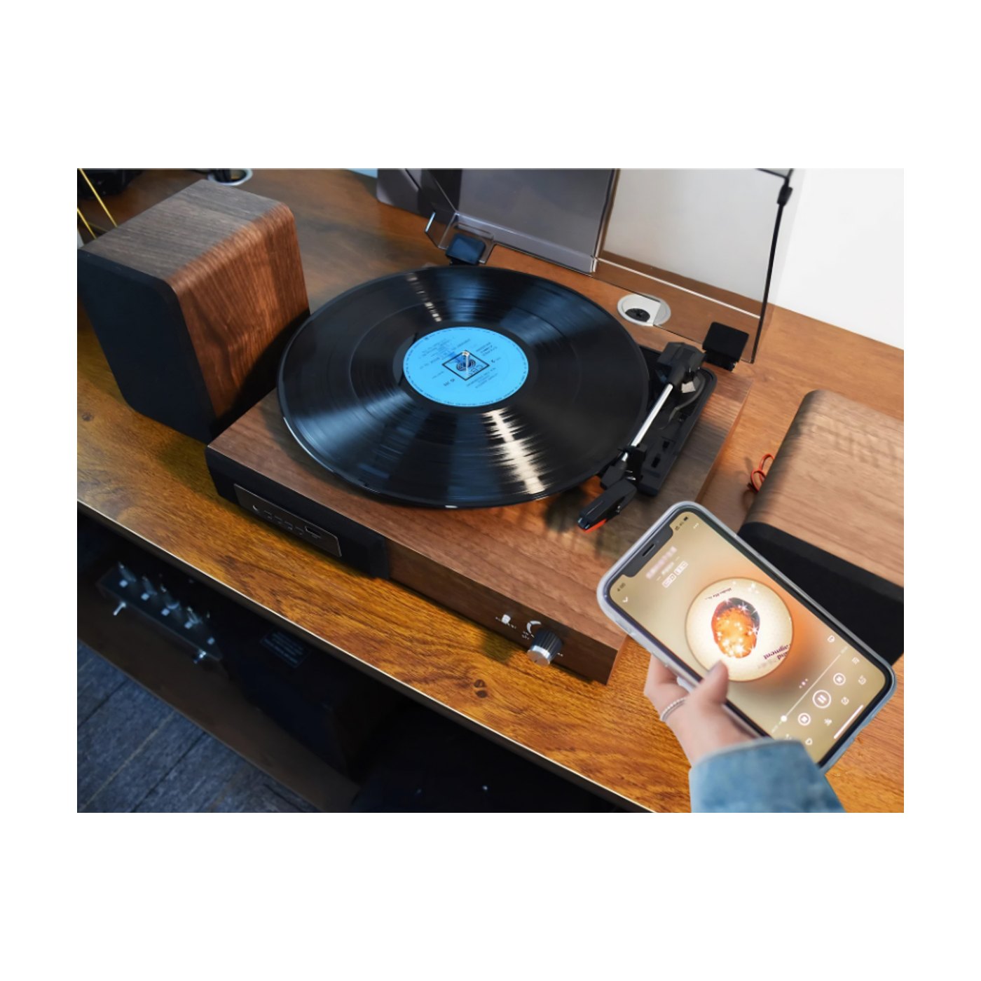 Platine Vinyle à Arrêt Automatique — vue 4 | Kaddanse