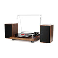 Platine Vinyle Avec Enceinte Vintage Marron | Kaddanse