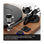 Platine Vinyle Avec Enceinte Vintage — vue 2 | Kaddanse
