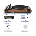 Platine Vinyle Avec Enceinte Vintage — vue 7 | Kaddanse
