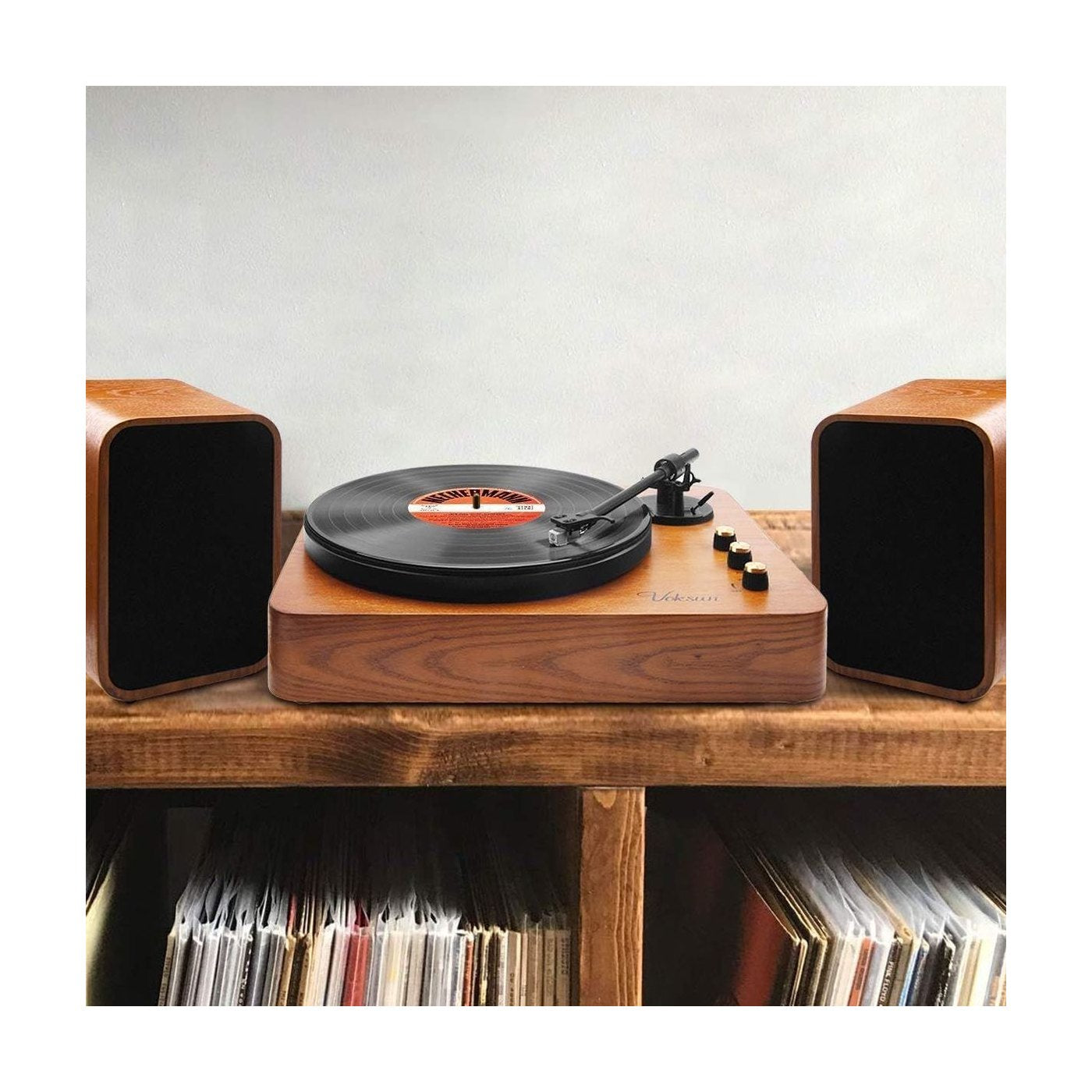 Platine Vinyle Bluetooth avec 2 Haut-parleurs — vue 5 | Kaddanse