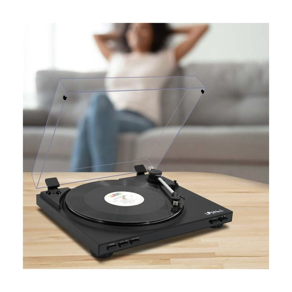 Platine Vinyle Design Épuré USB Enceintes — vue 2 | Kaddanse