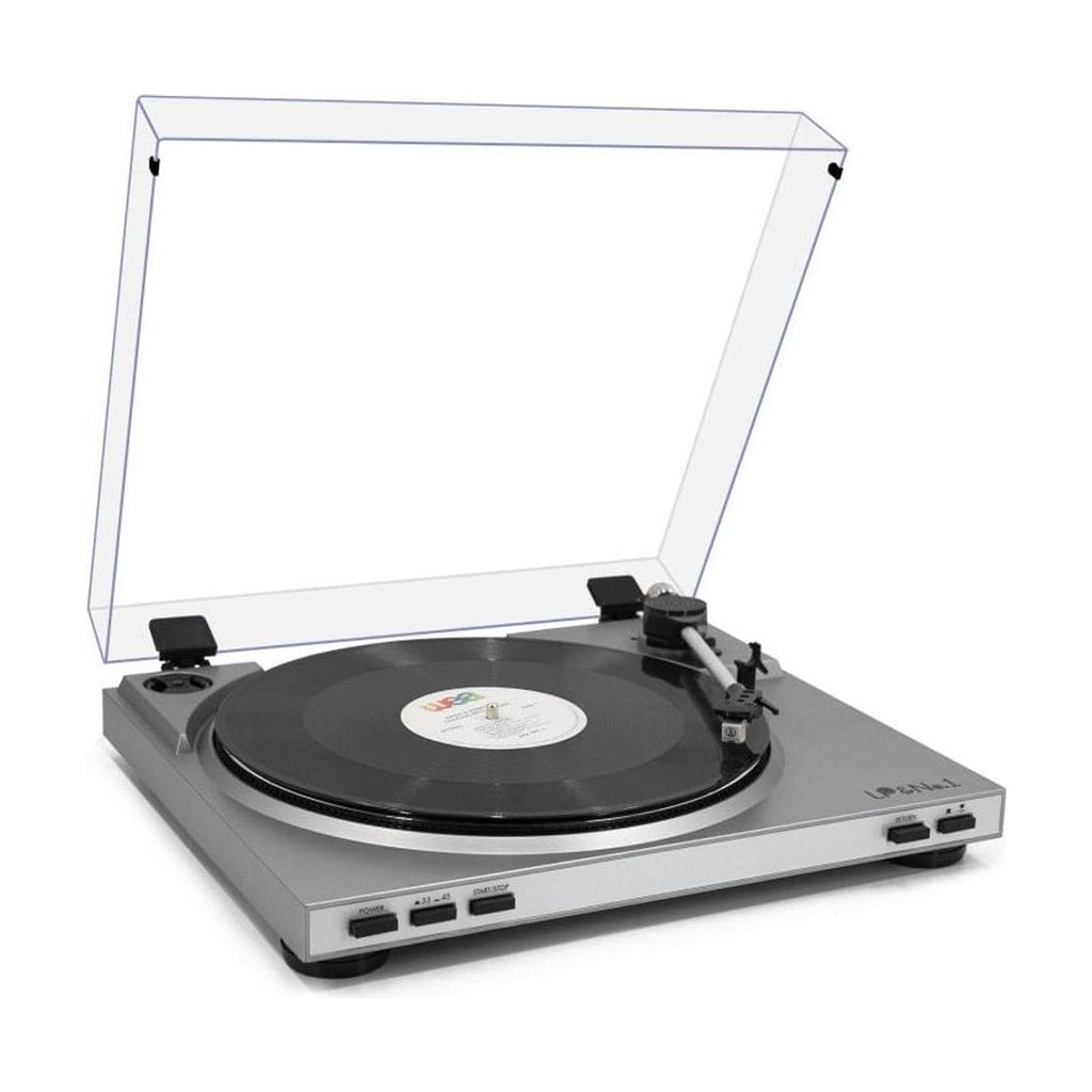 Platine Vinyle Design Épuré USB Enceintes Noir | Kaddanse