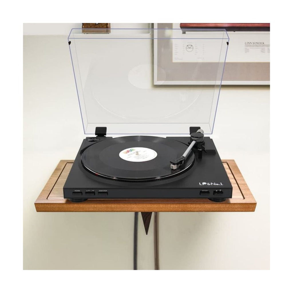 Platine Vinyle Design Épuré USB Enceintes — vue 5 | Kaddanse
