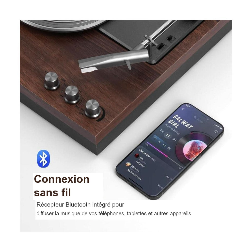 Platine Vinyle Et Enceinte — vue 2 | Kaddanse