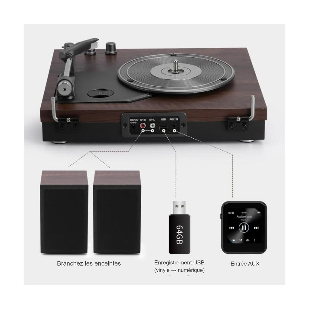 Platine Vinyle Et Enceinte — vue 5 | Kaddanse