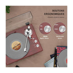 Platine Vinyle Style Vintage — vue 8 | Kaddanse