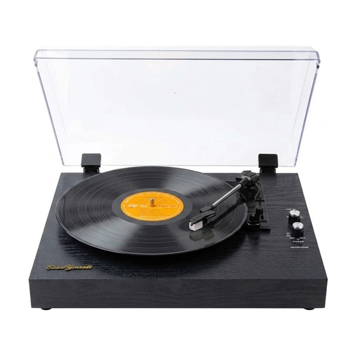 Platine Vinyle Vintage Bluetooth Noir | Kaddanse