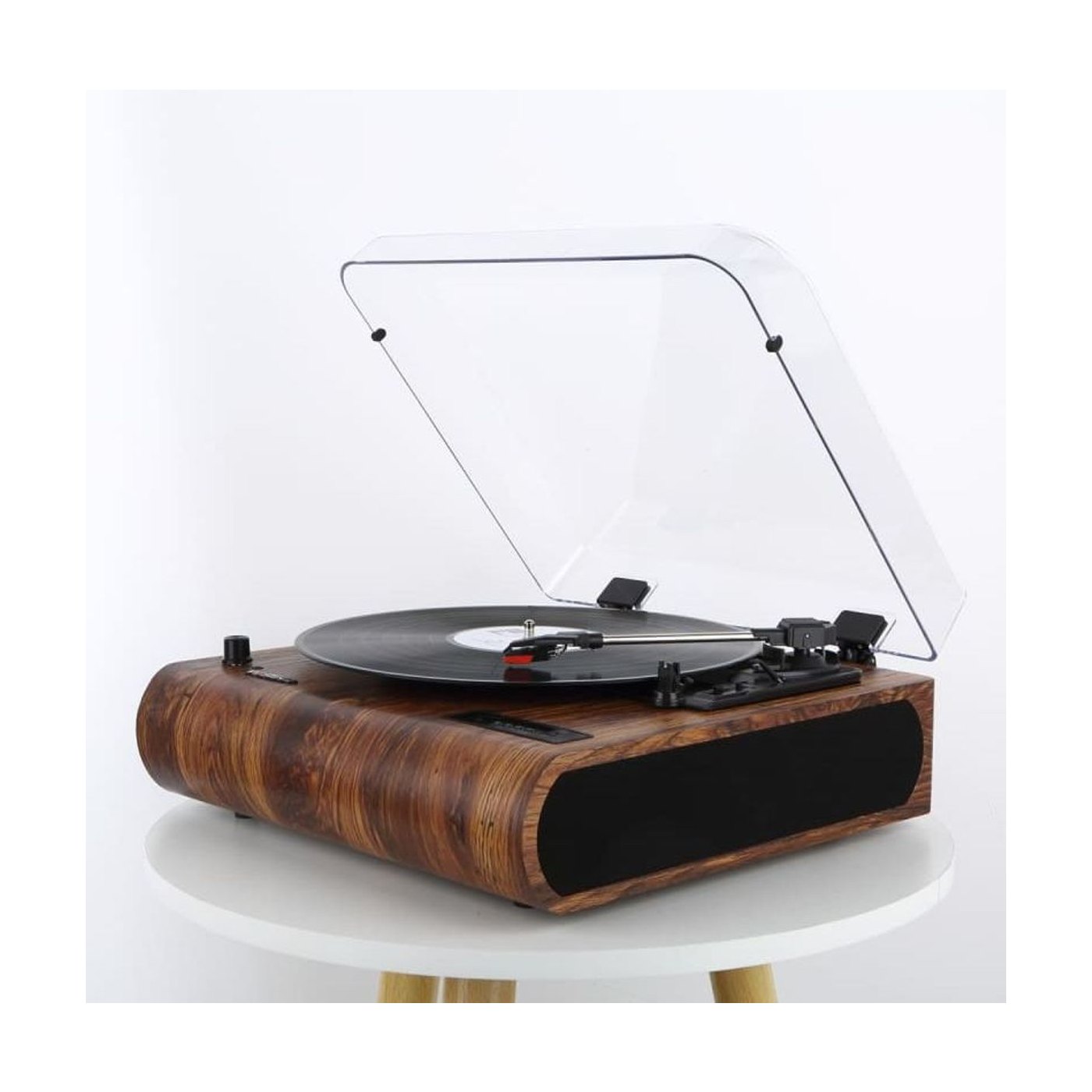 Platine Vinyle Radio Vintage en Bois — vue 5 | Kaddanse
