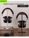 Support Casque en Bois