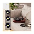 Platine Vinyle Vintage Enceinte Intégrée — vue 5 | Kaddanse