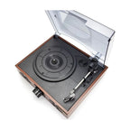 Platine Vinyle Bois 33/45/78 Tours Haut-Parleurs — vue 4 | Kaddanse