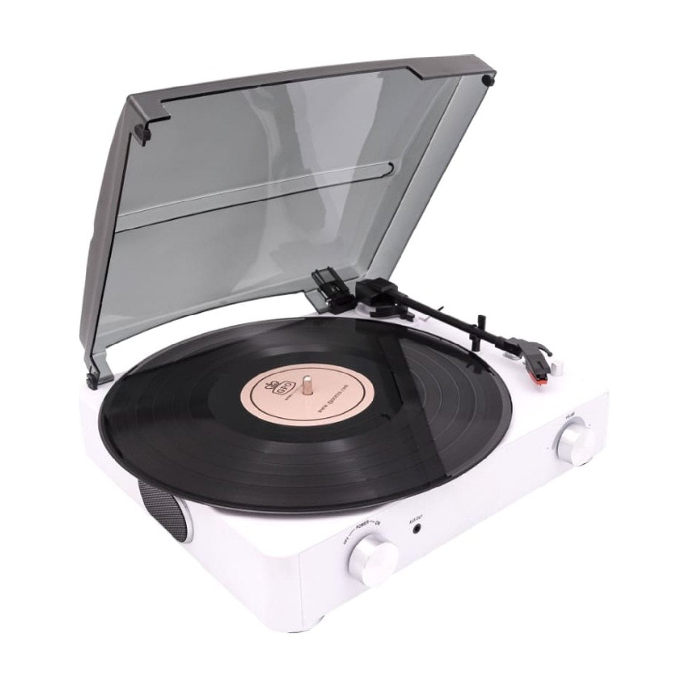 Platine Vinyle Compact MP3 Blanc | Kaddanse