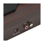 Platine Vinyle Portable Socle Bois Compact — vue 2 | Kaddanse