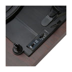 Platine Vinyle Portable Socle Bois Compact — vue 3 | Kaddanse