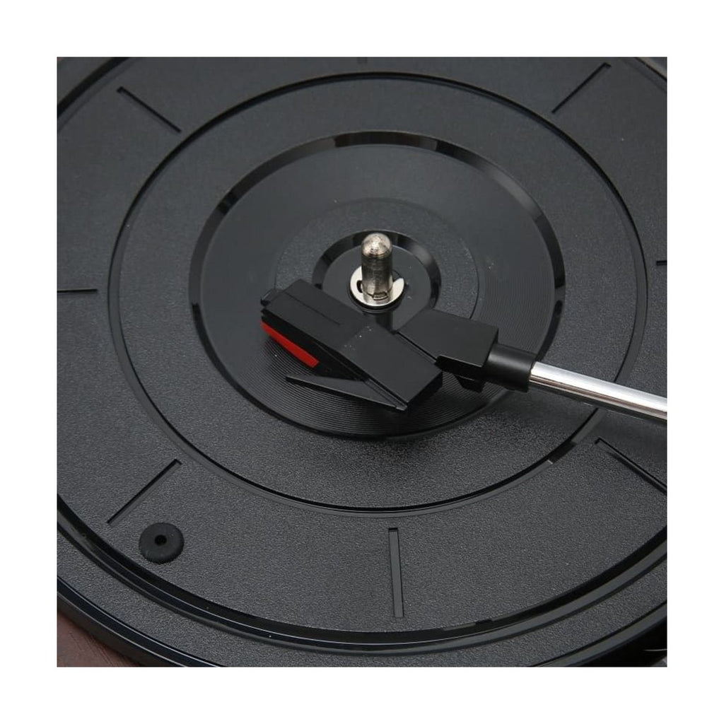 Platine Vinyle Portable Socle Bois Compact — vue 5 | Kaddanse