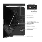 Platine Vinyle Valise Rétro Années 60 — vue 3 | Kaddanse