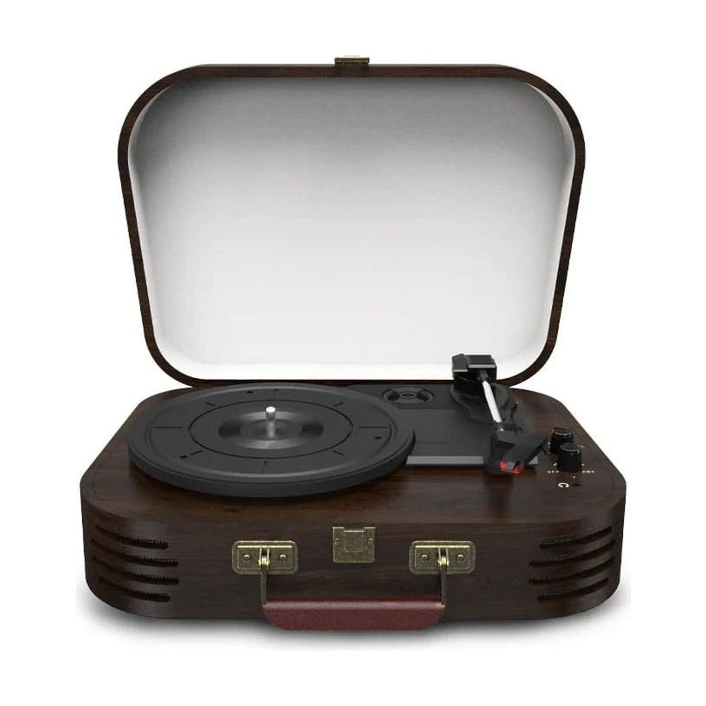 Platine Vinyle Valise Bluetooth 3 Vitesses Noir | Kaddanse