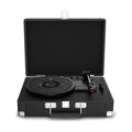 Platine Vinyle Valise Noire Portable Bluetooth | Kaddanse