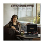Platine Vinyle Valise Vintage Bluetooth — vue 10 | Kaddanse