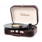 Platine Vinyle Valise Vintage Bluetooth — vue 3 | Kaddanse