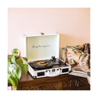 Platine Vinyle Valise Vintage en Bois — vue 10 | Kaddanse