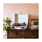Platine Vinyle Valise Vintage en Bois — vue 11 | Kaddanse