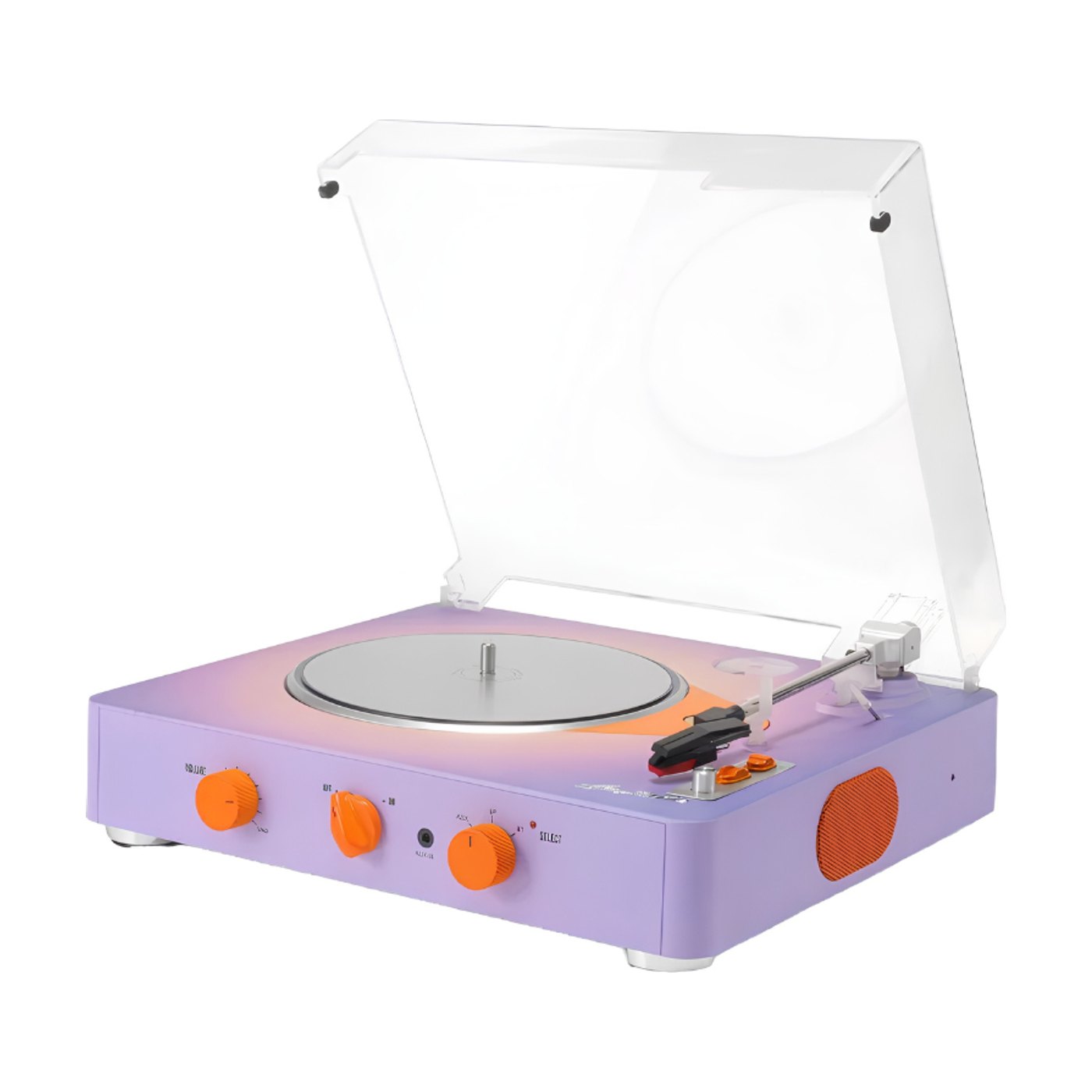 Platine Vinyle Vintage 3 Vitesses Bluetooth Violet | Kaddanse