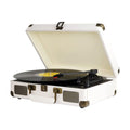 Platine Vinyle Vintage Blanche | Kaddanse