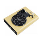 Platine Vinyle Vintage Bois Design Courbe — vue 5 | Kaddanse