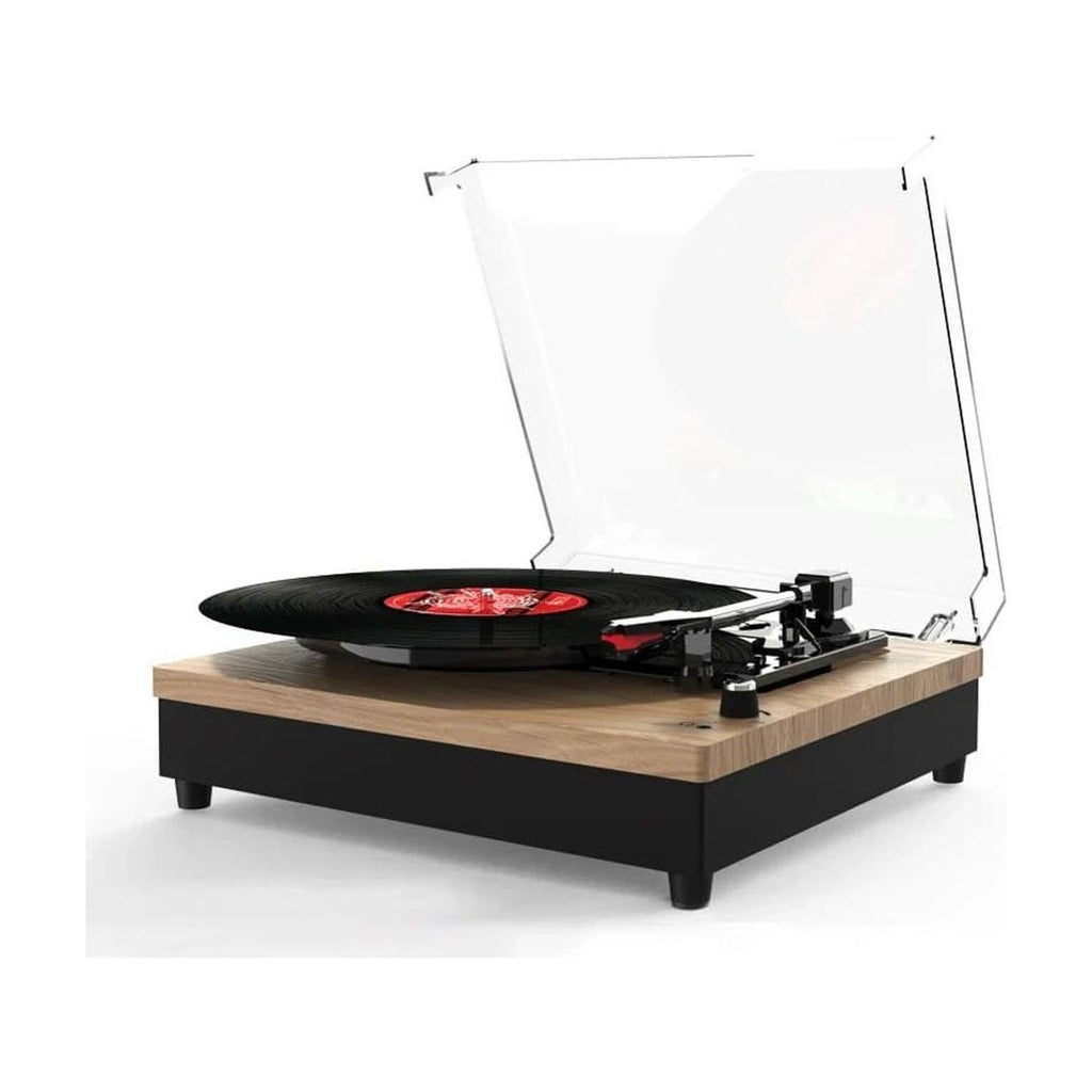 Platine Vinyle Vintage Effet Bois Noix | Kaddanse