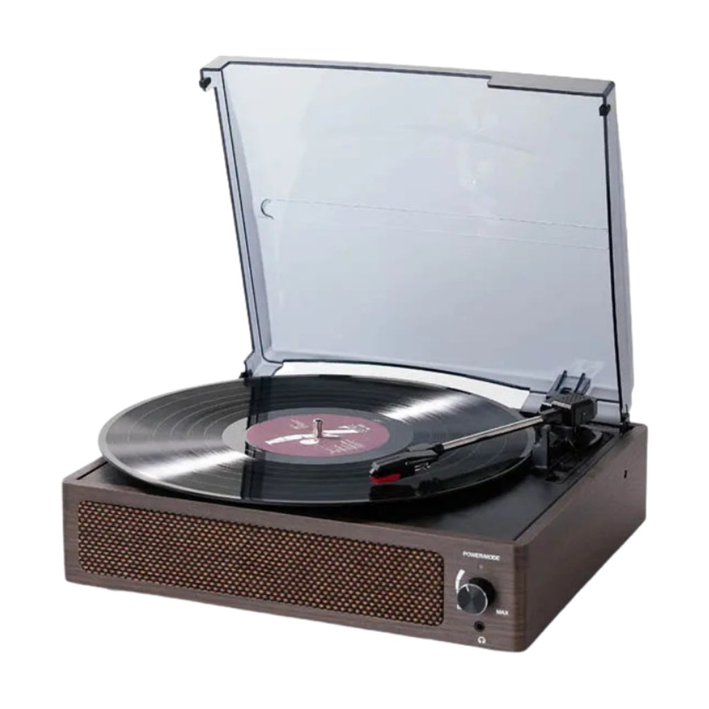 Platine Vinyle Vintage à Capot Teinté | Kaddanse