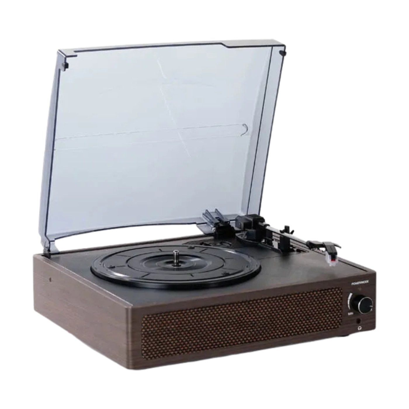 Platine Vinyle Vintage à Capot Teinté — vue 2 | Kaddanse