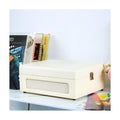 Platine Vinyle Valise Crème Bluetooth USB RCA Blanc | Kaddanse